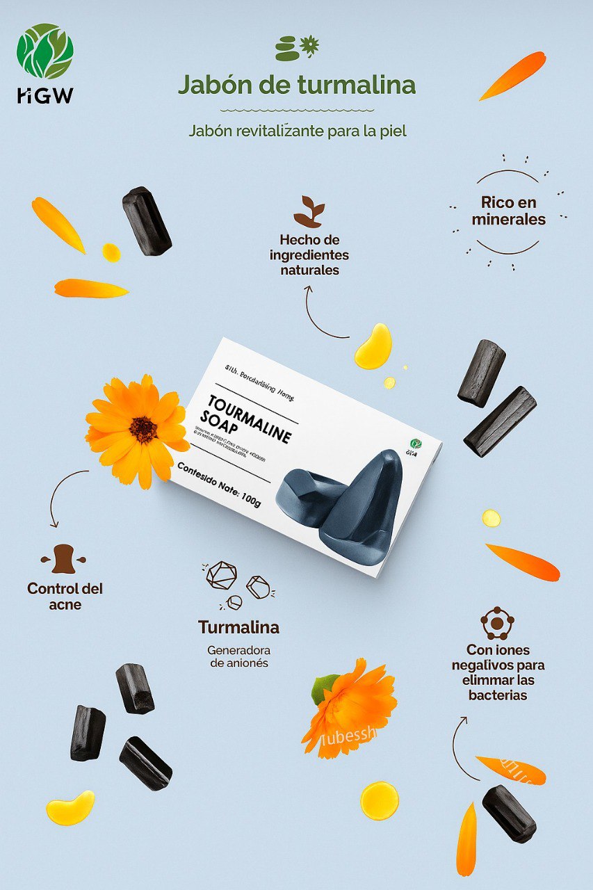 Pack X2un. - Jabón Turmalina 100g Hgw / Importado